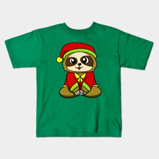 Elf Sloth Kids T-Shirt